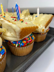 Birthday Day cake cupcakes